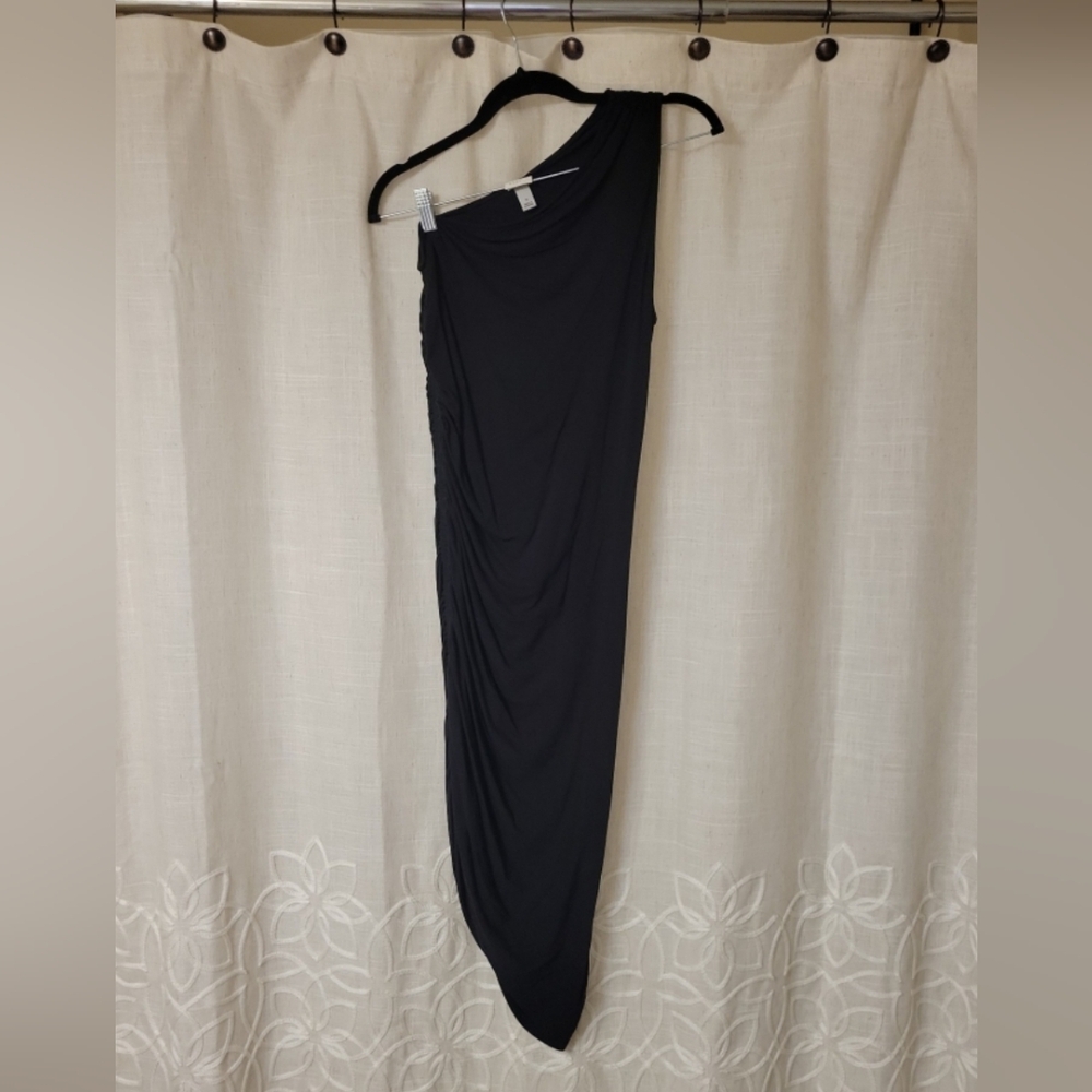 a new day Black Asymmetrical Dress